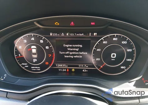 2017 Audi A4 2.0T Premium из США, поврежденный, VIN WAUENAF46HN002225